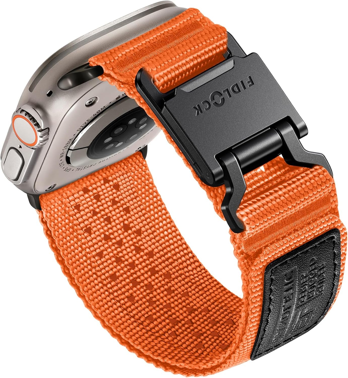R-Nylon Fidlock Magnetic Buckle Band and Magnetic Watchband Compatible with Apple Watch Ultra Band - Durable Bands for Iwatch Series 10 46Mm, 9/8/7 45Mm, SE/6/5/4 44M