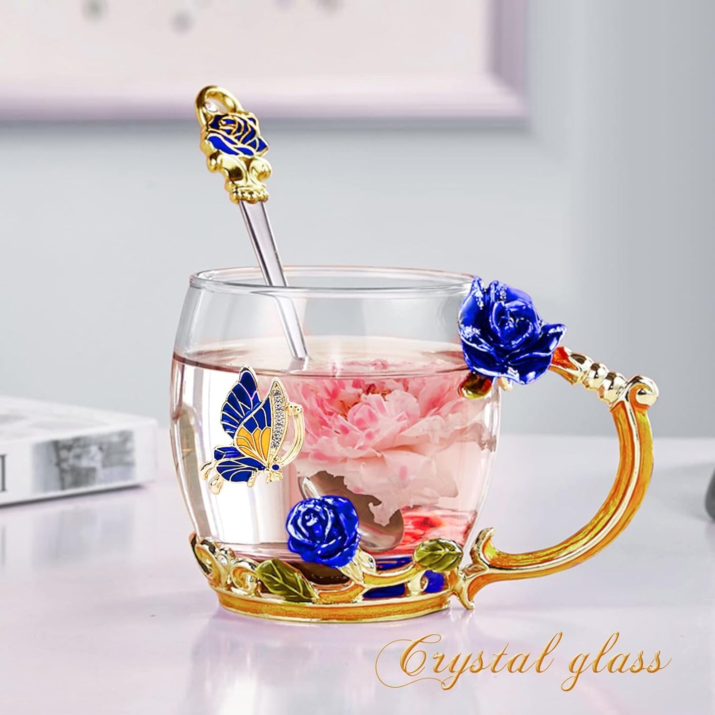 Unique Gifts for Women Mom Coffee Mugs Gifts for Women Birthday Unique Blue Tea Cup Gifts for Women Who Have Everything Womens Gifts for Christmas