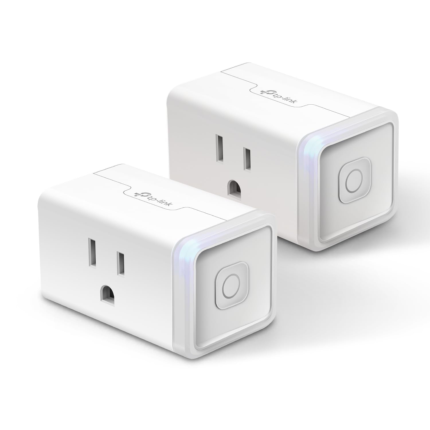 Plug Ultra Mini 15A, Smart Home Wi-Fi Outlet Works with Alexa, Google Home & IFTTT, No Hub Required, UL Certified, 2.4G Wifi Only, 2 Count (Pack of 1)(EP10P2) , White
