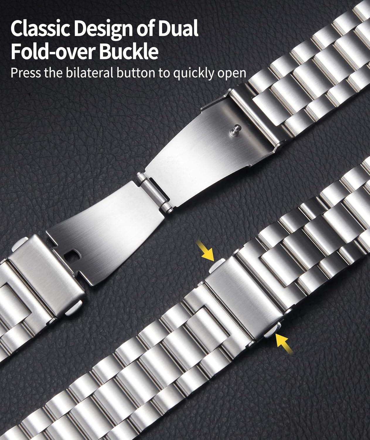 Compatible with Apple Watch Band 49Mm 45Mm 44Mm 42Mm 41Mm 40Mm 38Mm Matte Stainless Steel Metal Watch Strap with TPU Watch Case Compatible with Iwatch Series Ultra/9/8/7/Se2/Se/6/5/4/3/2/1