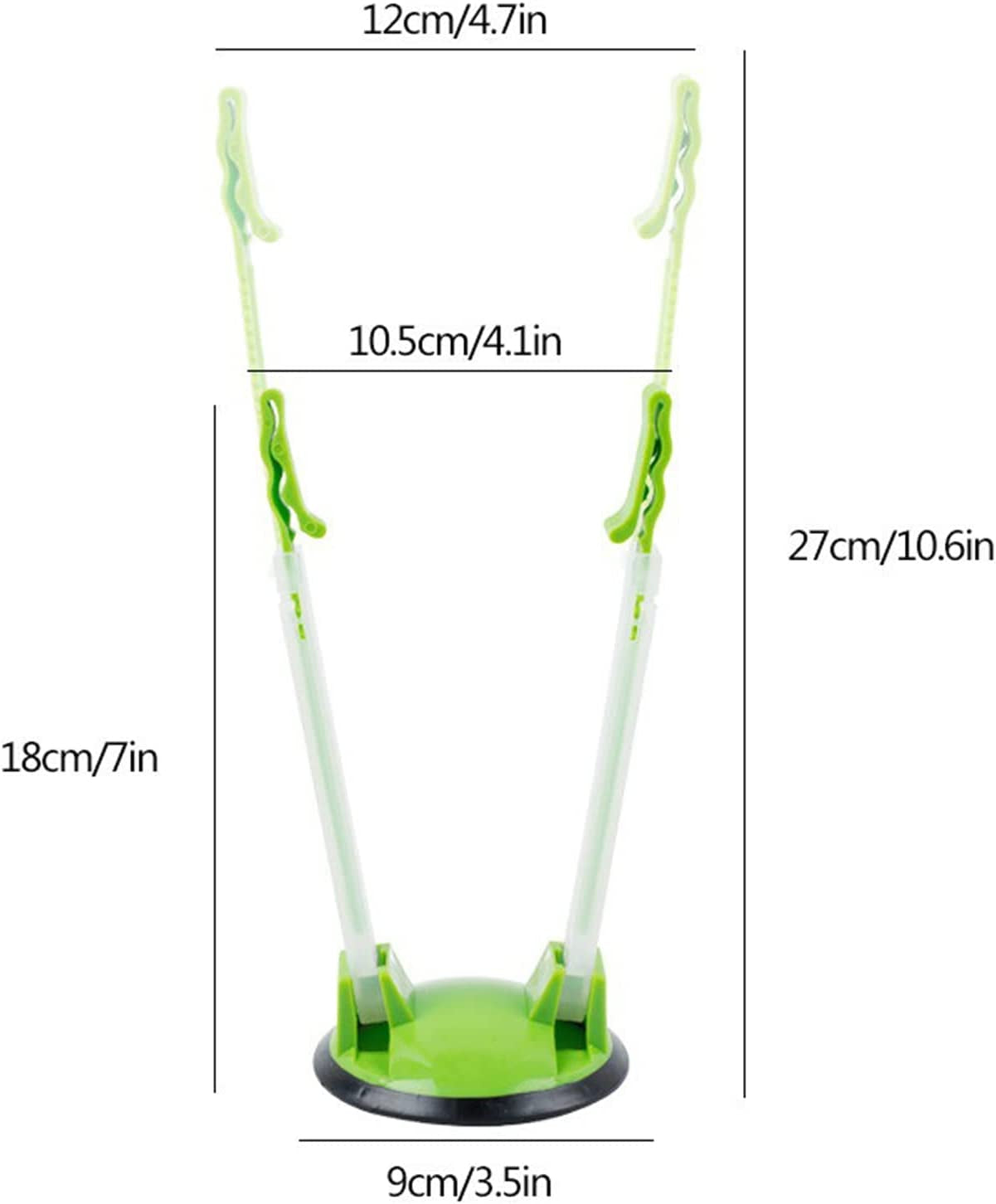 Baggy Rack - (8 Pack),Food Storage Bags Clip, for Food Prep Bag/Plastic Freezer Bag/Ziploc Bag Holder Stand,Meal Planning/Prep Bag Holders. TLBH