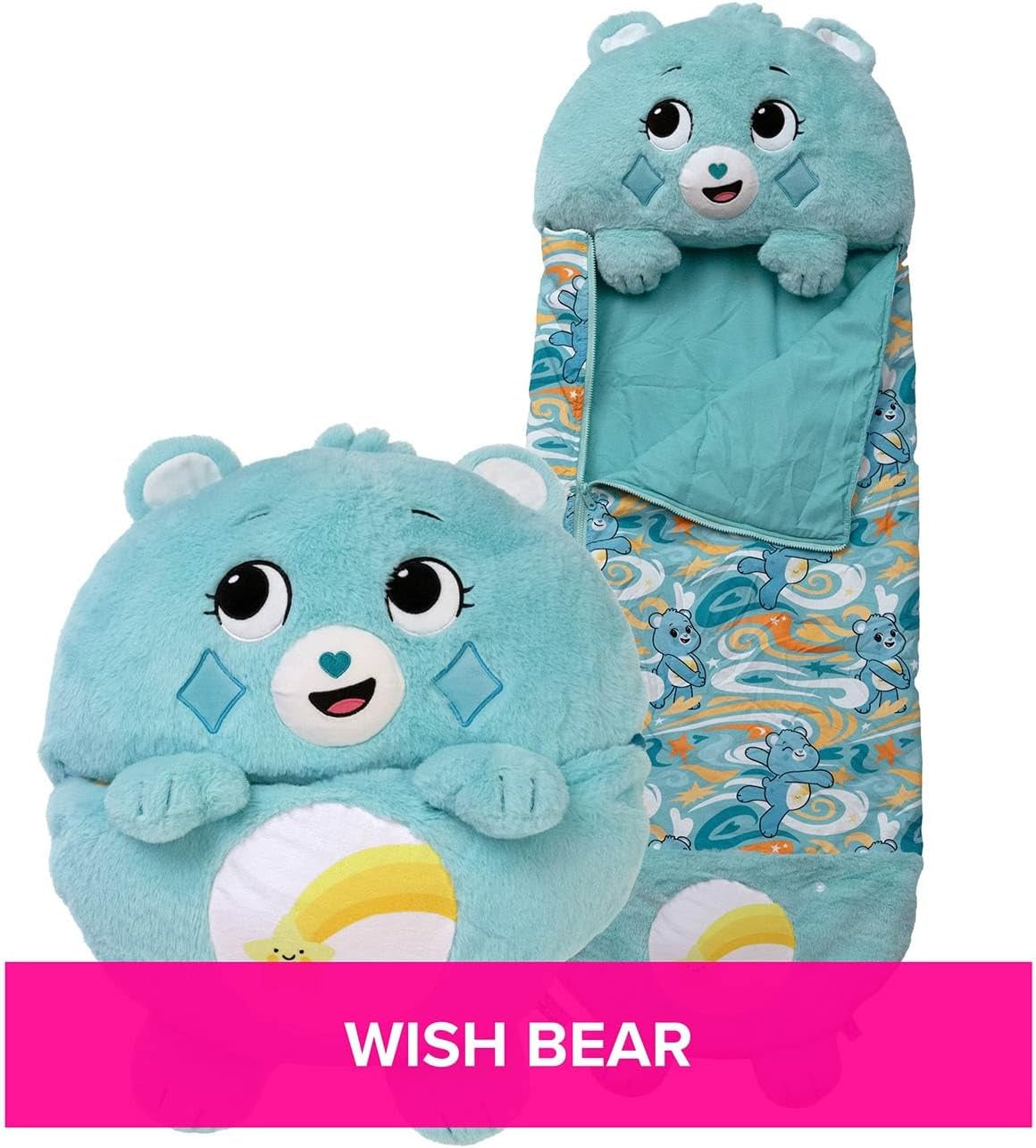Care Bears - Wish Bear (Medium) - Plush, Cuddly & Collectable Toys for Children - Soft & Huggable Material - a Wonderful Gift Idea for Girls & Boys UK UK