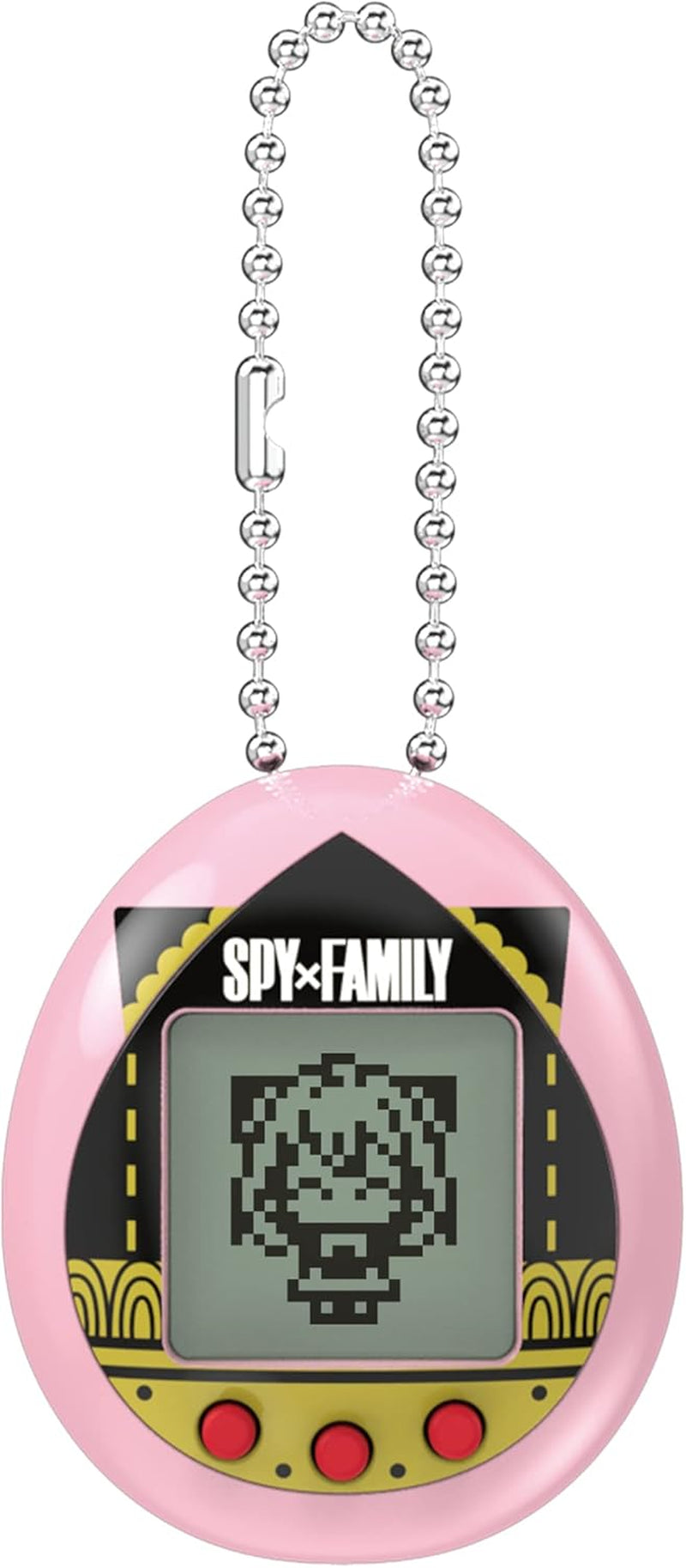 Bandai Spy X Family Pink| Raise Anya with the 4Cm Virtual Pet Based on the Spy X Family Manga and Anime Handheld Games Are Fun Boys and Girls Toys and Anime Gifts BanUK