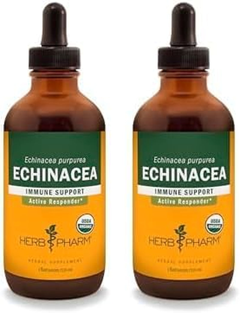 Organic Echinacea Root Extract, Alcohol-Free: Immune System Support for All Seasons, Fast-Acting Echinacea Plant Supplement, Non-Gmo, Vegan & Gluten-Free, 1 Oz TLBH