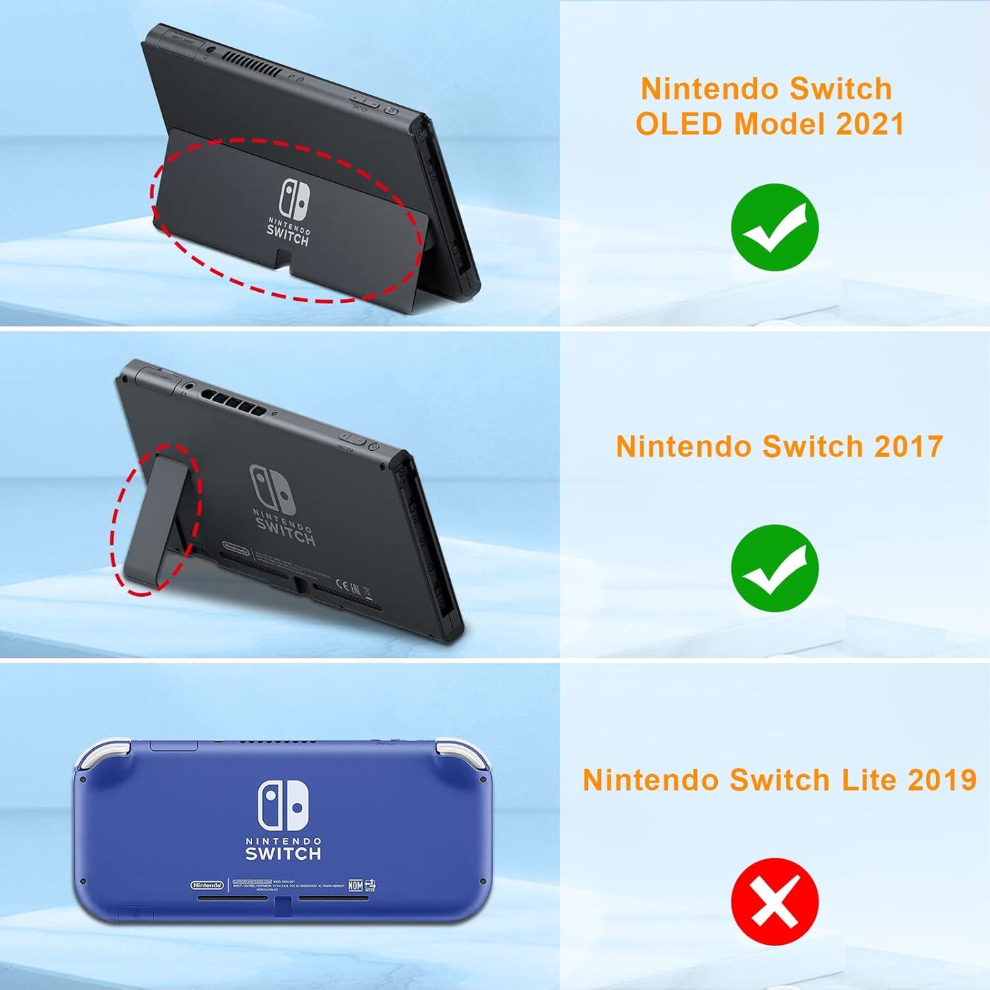Carrying Case for Nintendo Switch OLED Model 2021/Switch 2017, [Shockproof] Hard Shell Protective Cover Travel Bag W/10 Game Card Slots for Switch Console Joy-Con & Accessories