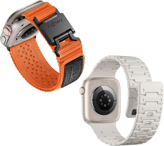 R-Nylon Fidlock Magnetic Buckle Band and Magnetic Watchband Compatible with Apple Watch Ultra 2 Band - Durablebands for Iwatch Series 10 46Mm, 9/8/7 45Mm, SE/6/5/4 44M