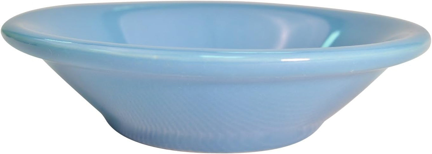 LV-11-R 4-3/4-Inch Las Vegas Rolled Edge Stoneware Fruit Bowl, 4-3/4-Ounce, Red, Box of 36