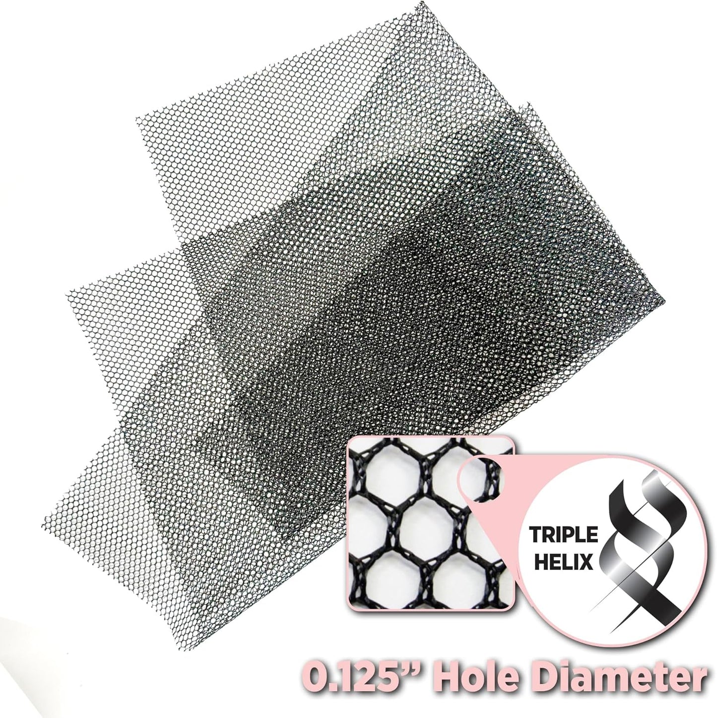 Deluxe Weaving Net 17.5" X 26" Black Weaving Net for Crochet Hairstyles Womens Crochet Cap Womens Weaving Net for Hair Black Wig Cap for Hair, 1PC