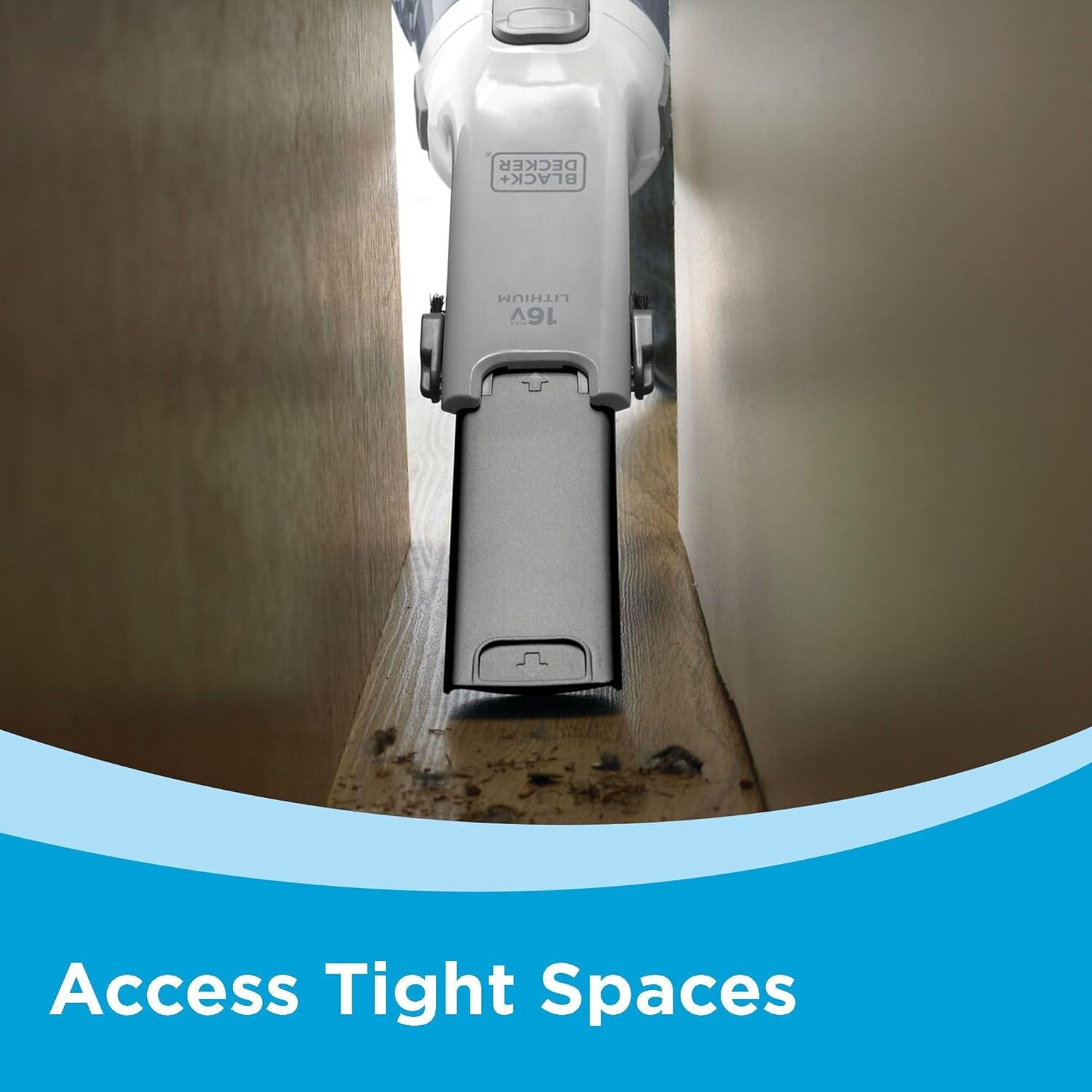 Dustbuster Advancedclean Cordless Handheld Vacuum, Compact Home and Car Vacuum with Crevice Tool (CHV1410L)