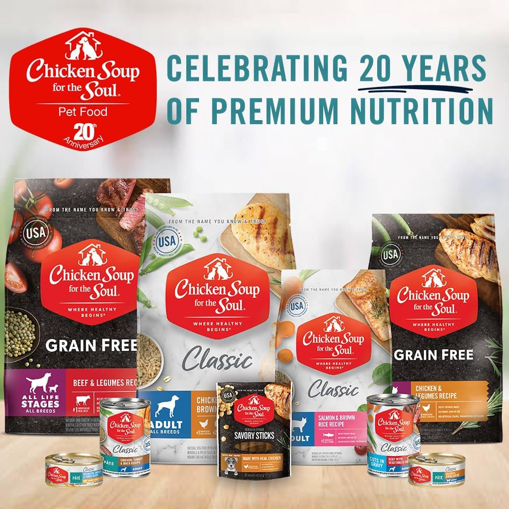 Classic Dry Small Bites Adult Dog Food, Chicken, Turkey & Brown Rice Recipe, 13.5 Pound Bag | Soy, Corn & Wheat Free, Small Breed Dog Food Made with Real Ingredients