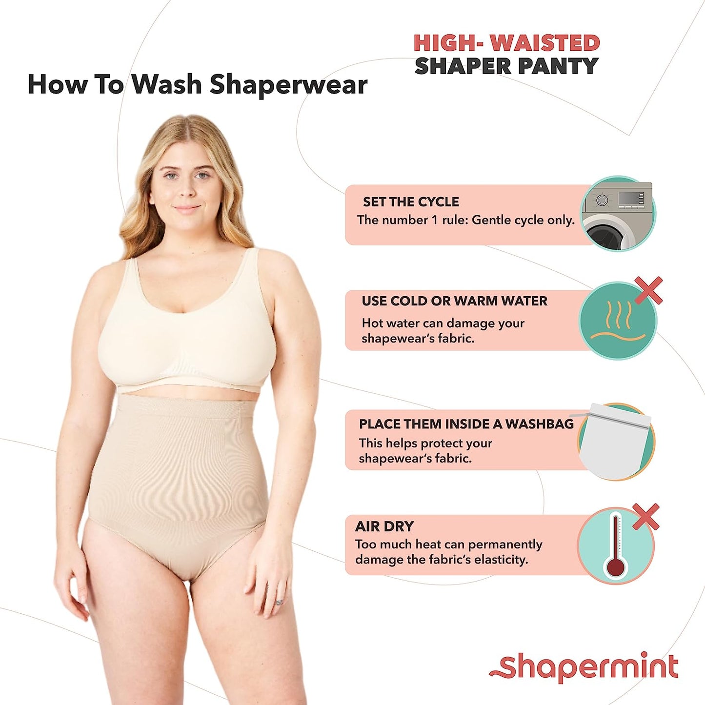Body Shaper Tummy Control Panty - Shapewear for Women