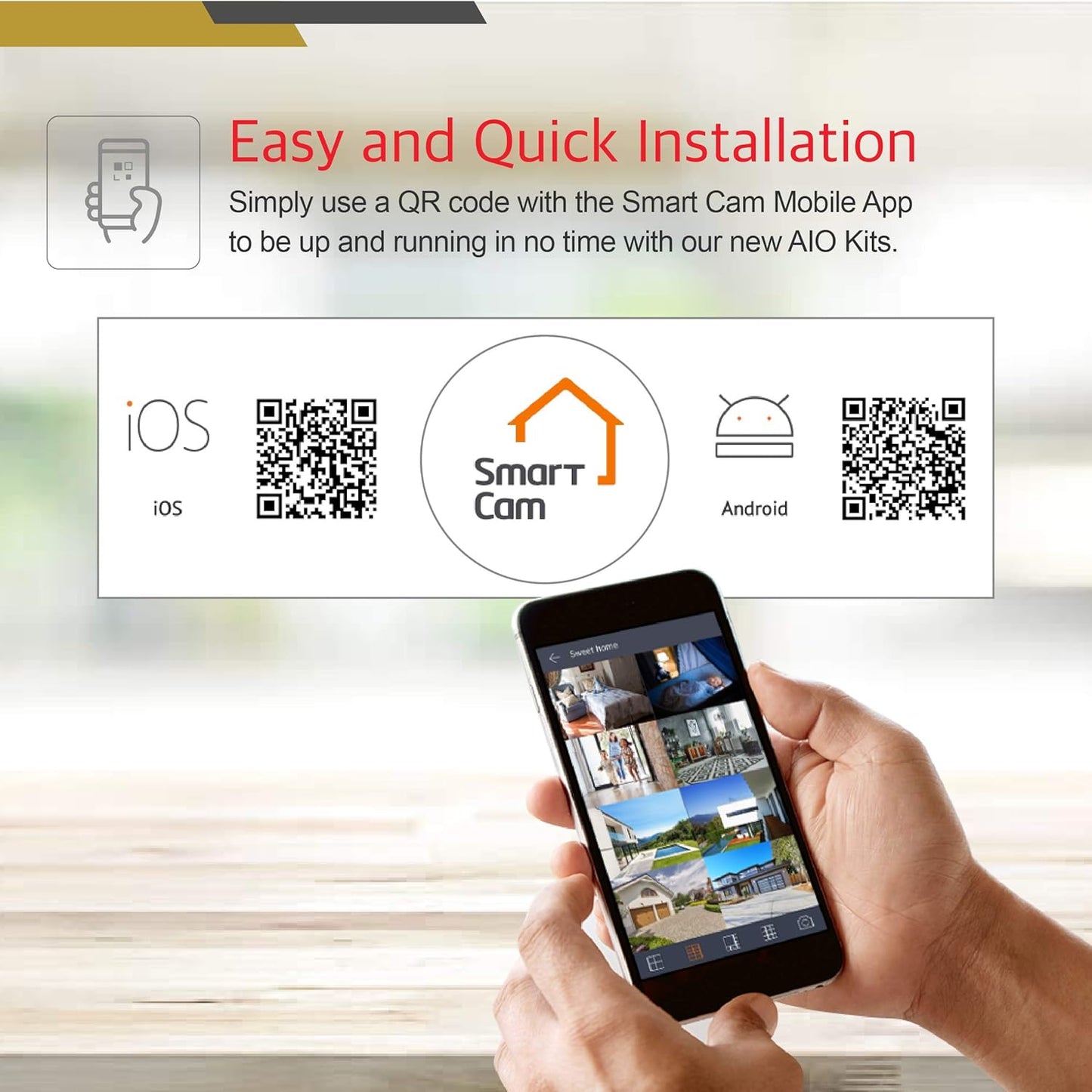 SNH-C6417BN -  Wisenet Smartcam 1080P Full HD Wi-Fi Camera