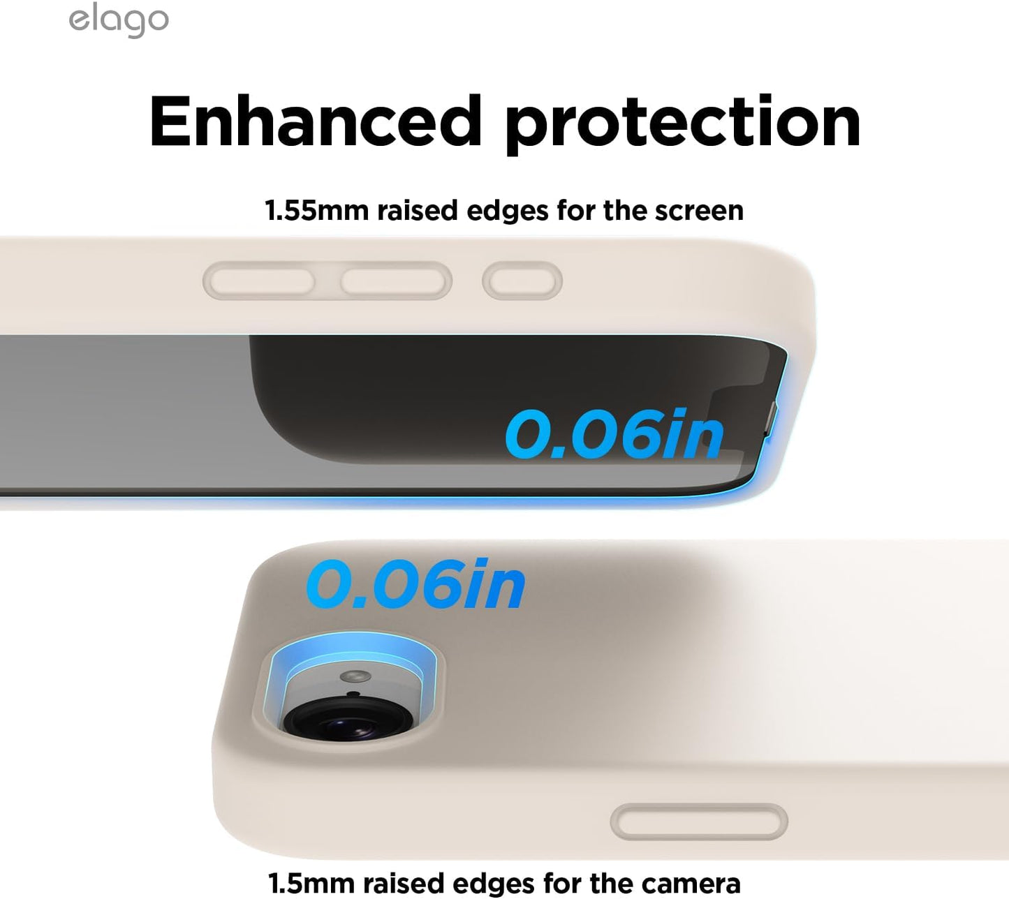 Magnetic Silicone Case Compatible with Iphone 16E Case Compatible with All Magsafe Accessories - Built-In Magnets, Soft Grip Silicone, Shockproof (Stone)