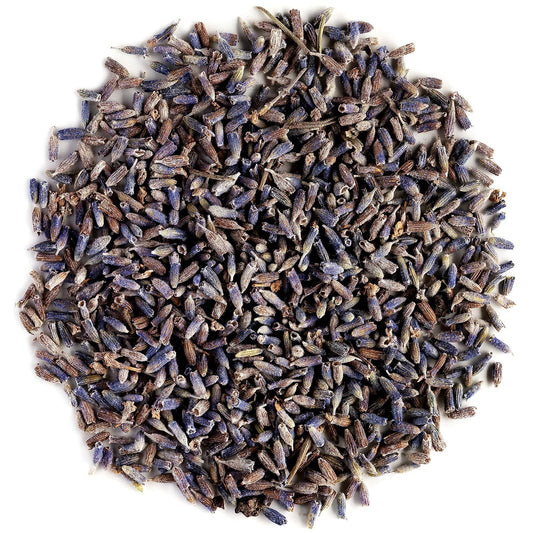 Lavender Buds Organic Lavandula Flower - Perfect in a Potpourri - Lavandula Angustifolia - Organic Lavender Flowers Lavender Dry Flowers Organic Dry Lavender Buds for Tea Dried Lavender Tea TLBH