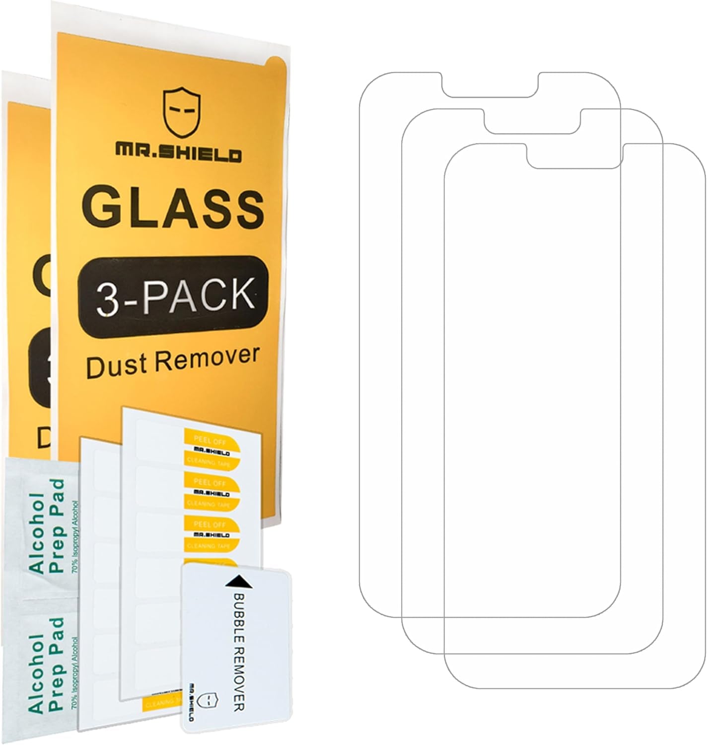Screen Protector Compatible with Iphone 16E (2025) [Tempered Glass] [3-Pack] [Japan Glass with 9H Hardness]