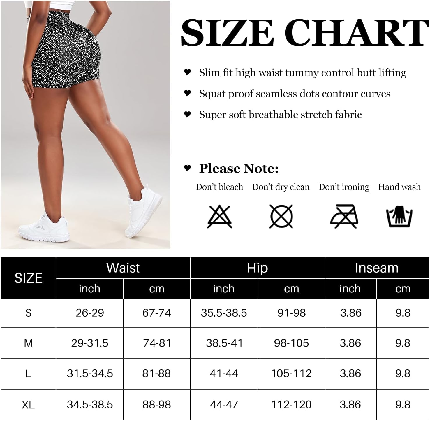 Scrunch Butt Short for Women High Waist Workout Shorts Booty Sport Yoga Leggings