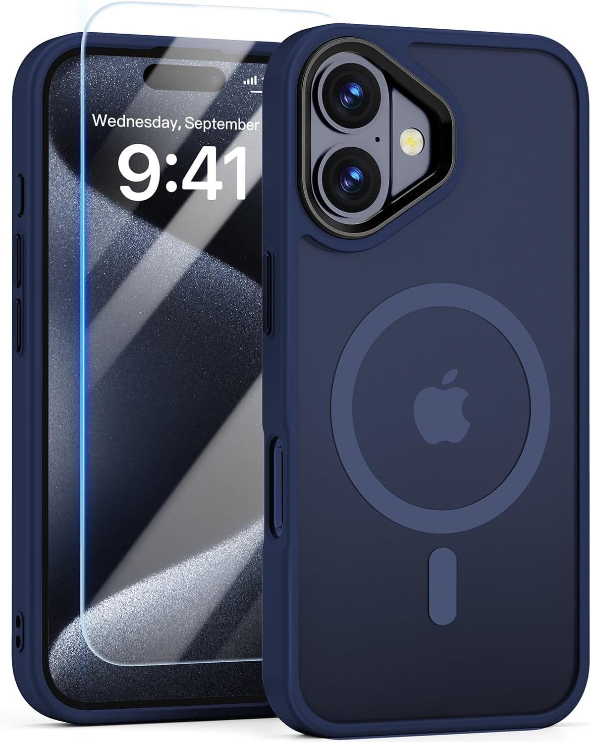 Magnetic for Iphone 16E Case 2025 [Anti-Yellowing] [12FT Military Drop Protection] [Fit for Magnetic Accessories] Sleek Anti-Scratch Case for Iphone 16E, 6.1-Inch, Clear