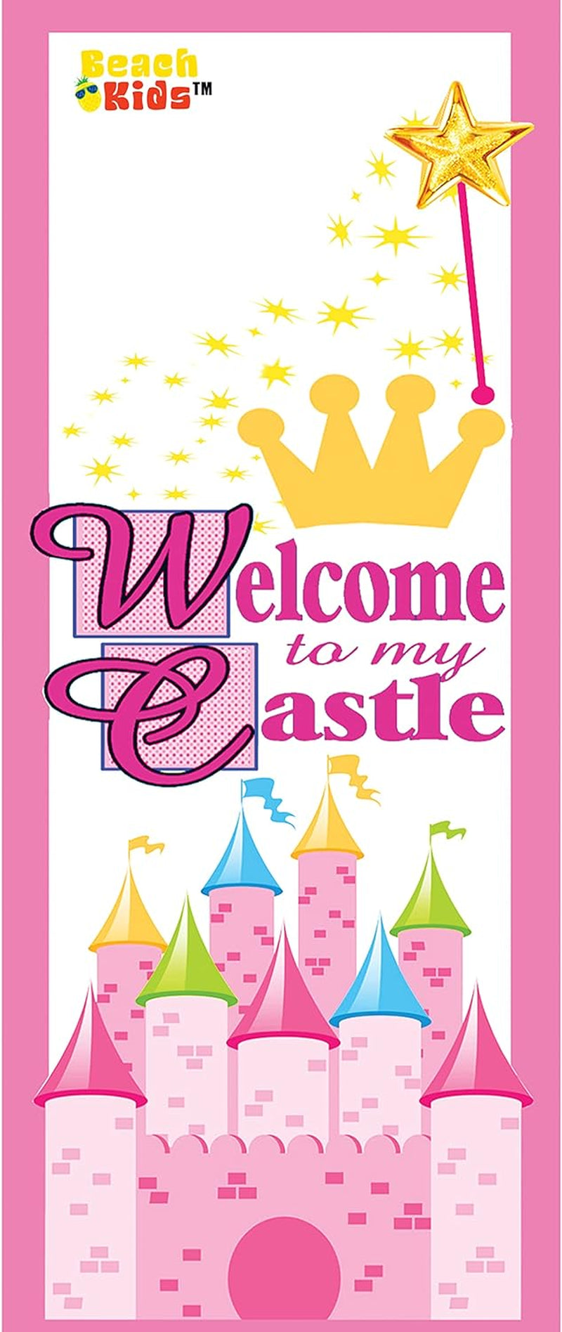 Princesses Reusable Pink Tote Bag 14"X10" Grocery Size plus Stickers
