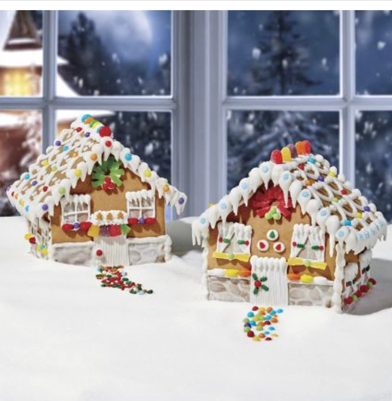 E-Z Build Gingerbread Houses, Value 2-Pack, 46.1 Ounces