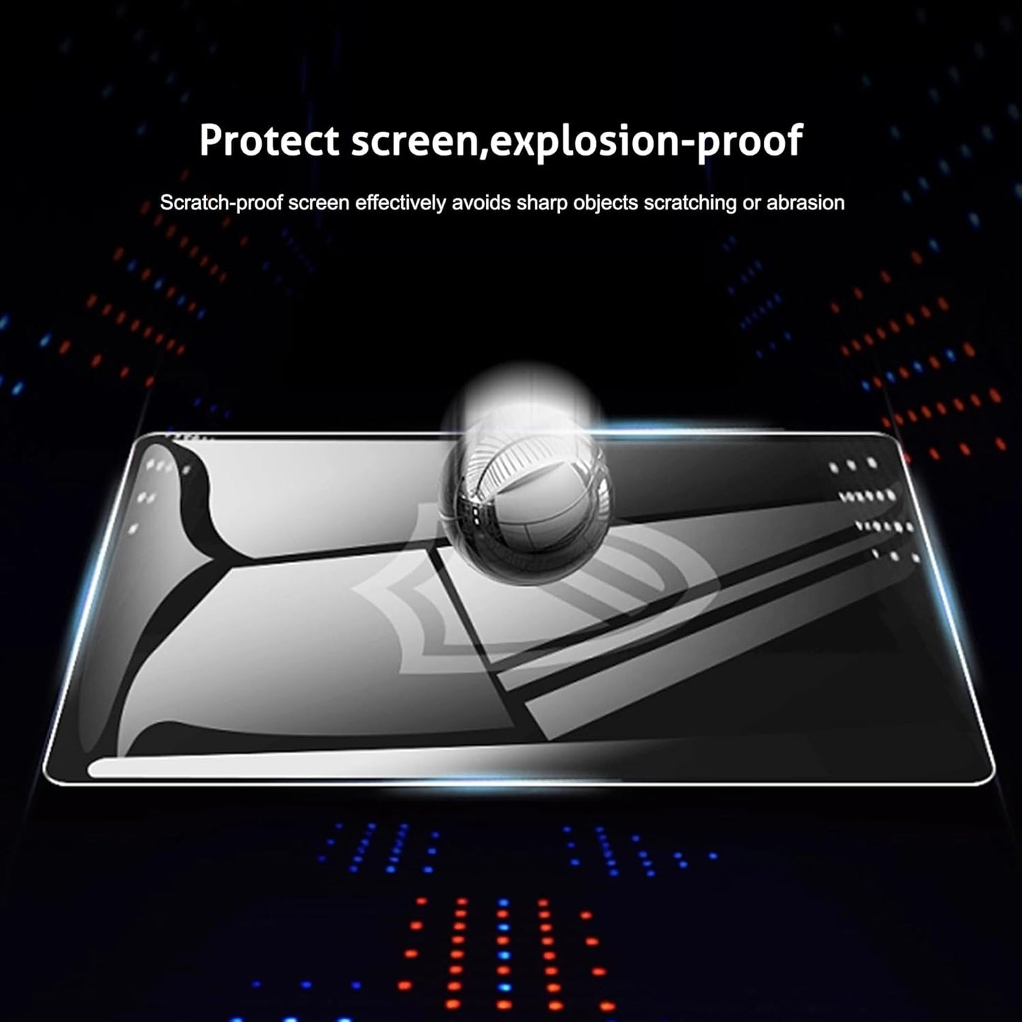 Tempered Glass Screen Protector for Tesla Model 3 2024 Highland Refresh Center Console Dashboard Touchscreen [15.4 Inch] with Auto Alignment Tool + Armrest Box Screen Protector [8 Inch]