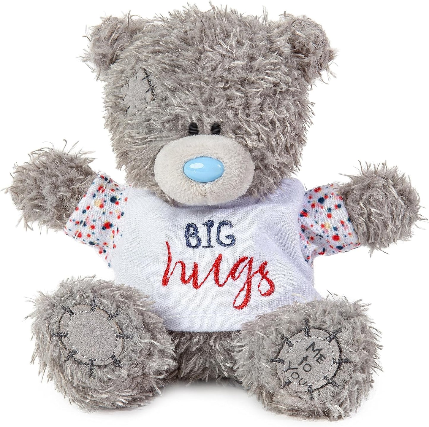 Me to You Tatty Teddy 10Cm Bear in Big Hugs - Official Collection White, Grey, 62 UK
