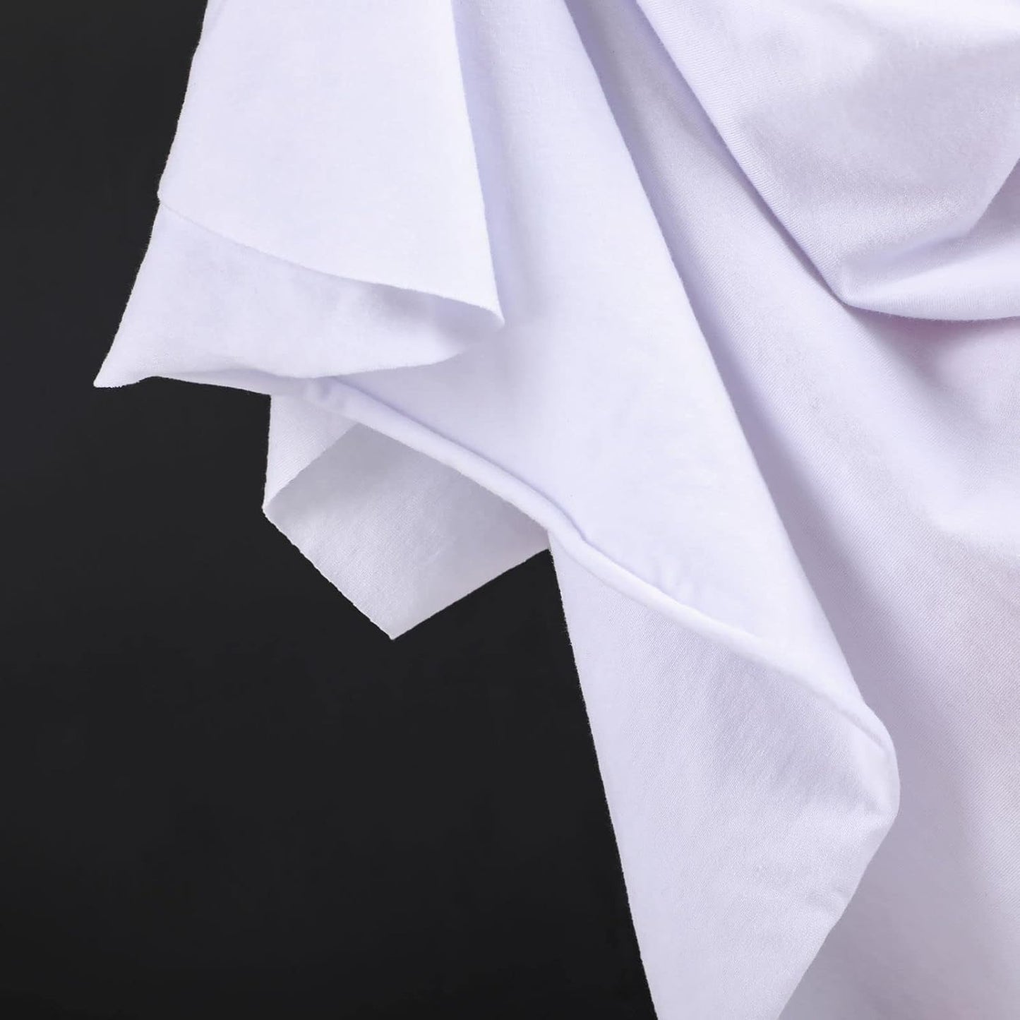Unisex Kid Ghost Costume Girl Halloween Fancy Dress Cosplay Boy White Boo Ghost Cloak Child Spooky Trick-Or-Treating(White,M)