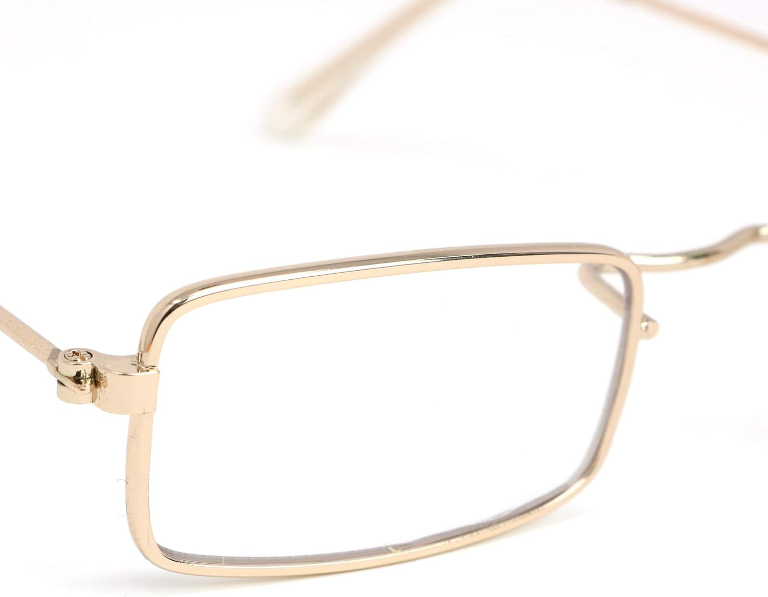 Old Man Costume Glasses - Rectangular Granny Dress up Eyeglasses - 1 Pair