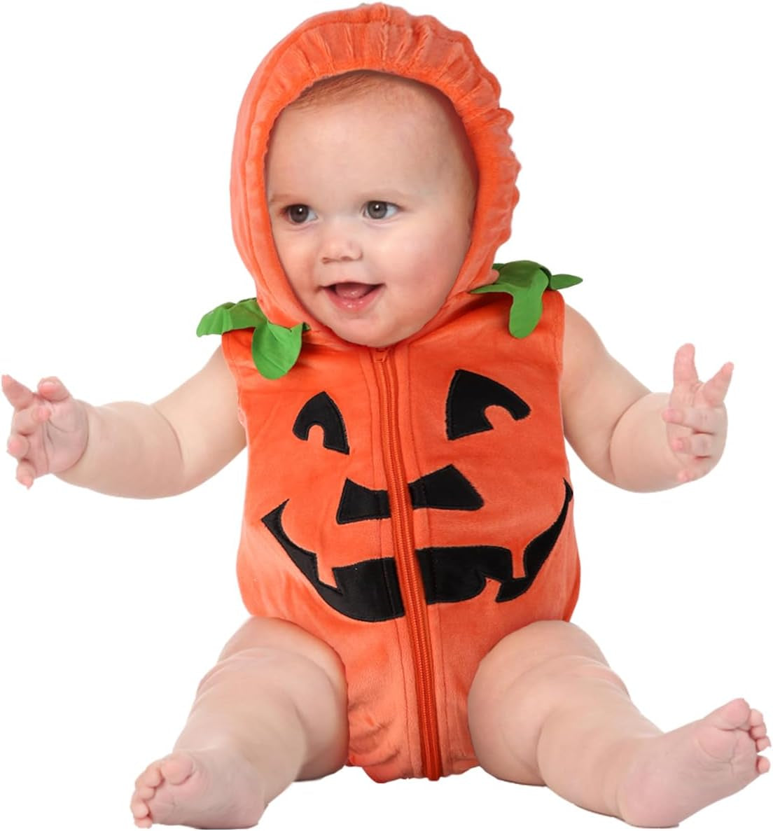 Cute Baby Halloween Pumpkin Costume, Halloween Pumpkin Costume Kids Halloween Costumes for Halloween Decorations
