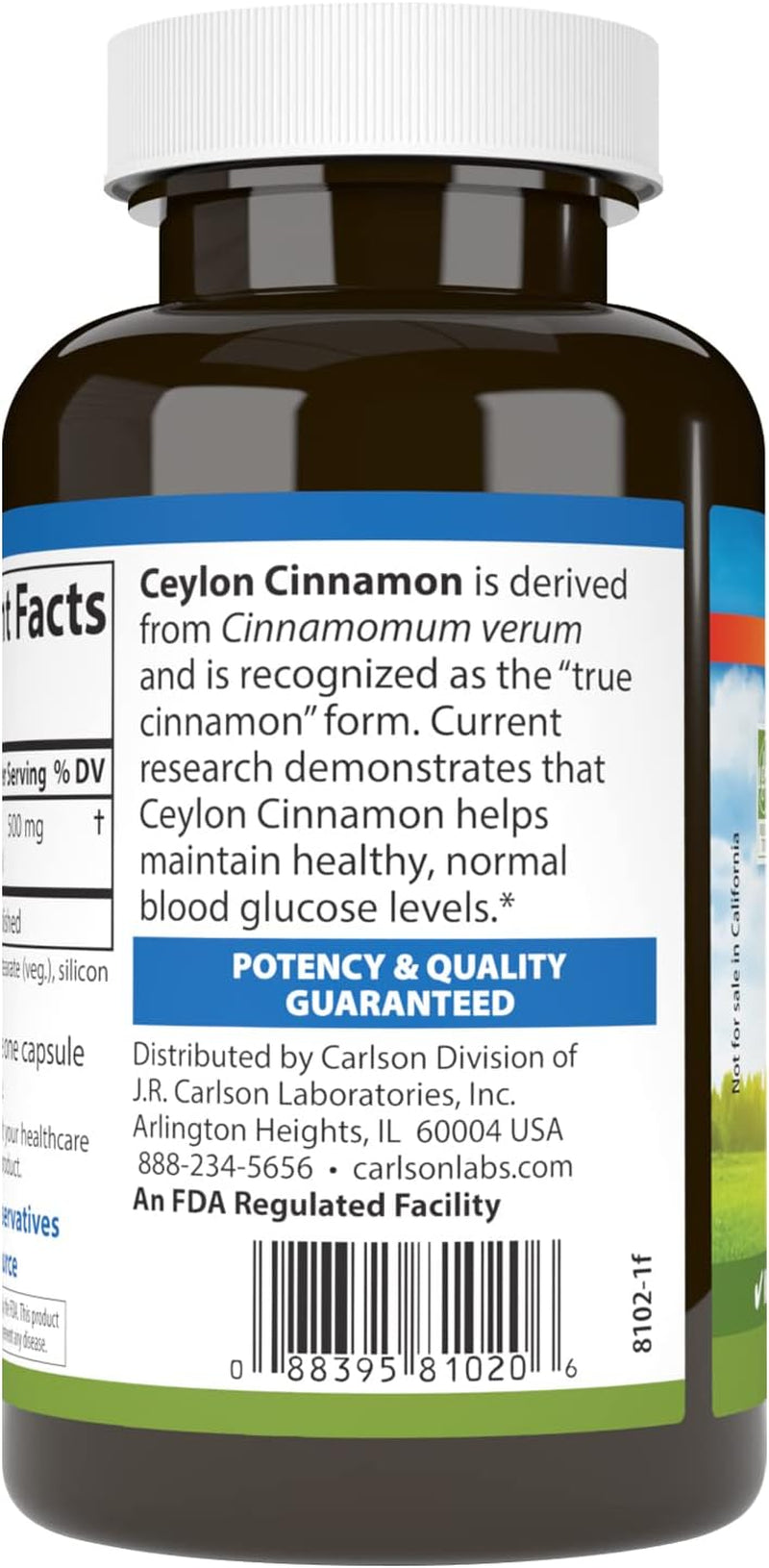 - Ceylon Cinnamon, Cinnamon Supplements, 500 Mg, Cinnamon Extract Pills, Ceylon Cinnamon Capsules, 90 Capsules. TLBH