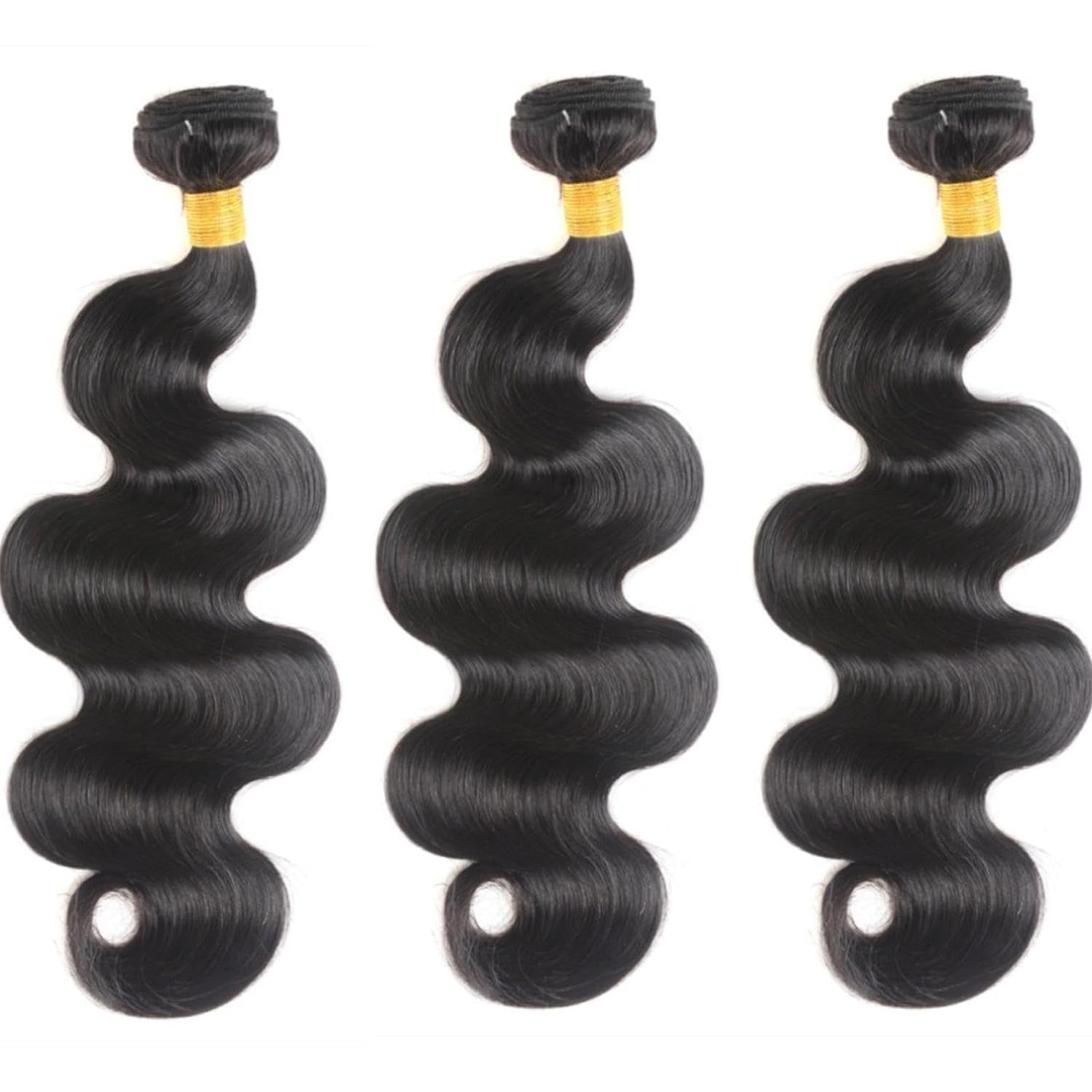 Body Wave Bundles Human Hair 16 18 20 Inch 10A Grade Human Hair Bundles Body Wave 3 Bundles 100% Unprocessed Brazilian Virgin Hair Extensions