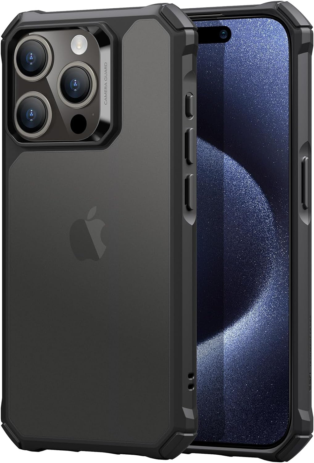 for Iphone 16E Case, 23 Ft Military-Grade Drop Protection, Heavy Duty Magnetic Phone Case, Compatible with Magsafe Accessories, Cyber Series, Black