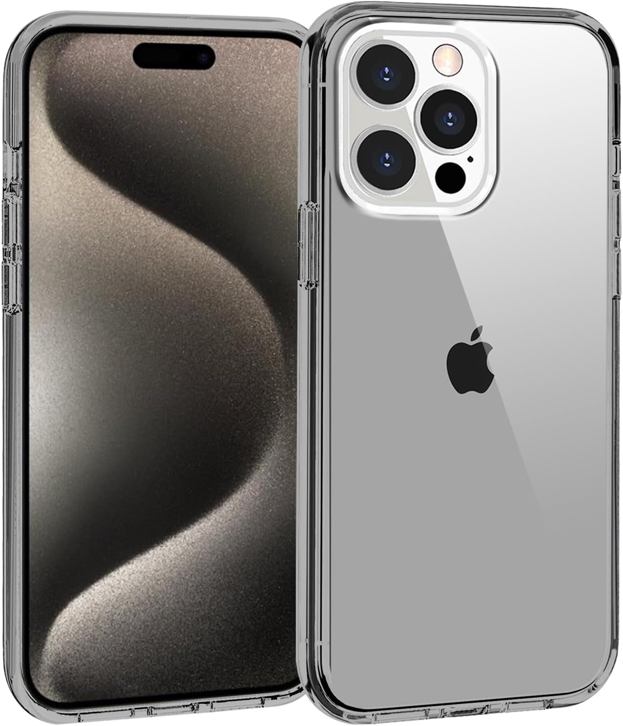 Phone Case Compatible with Iphone 16E 2025, Clear Case Shockproof Protective Bumper Slim Cover for 6.1 Inch