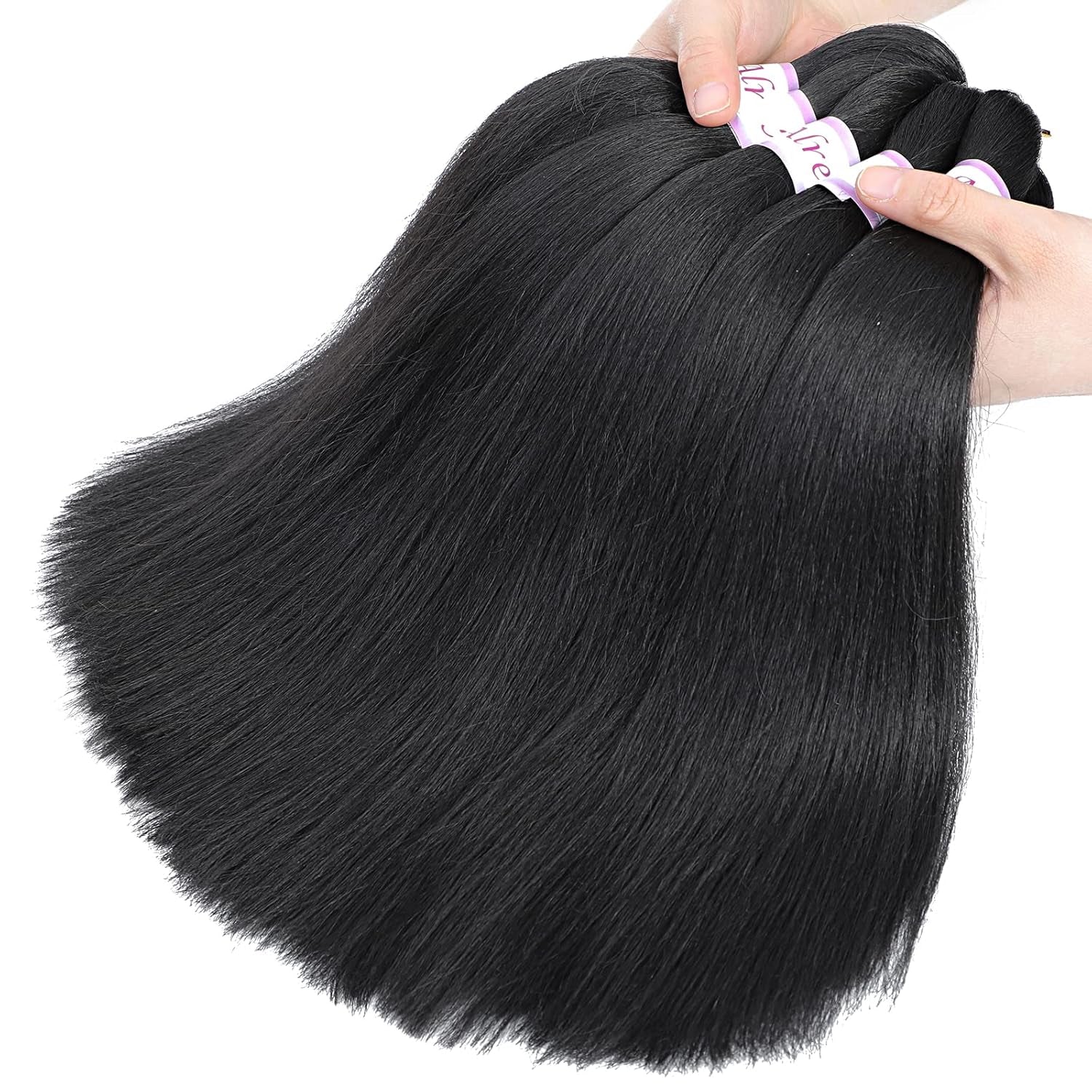 Pre Stretched Braiding Hair Long Braid 12 Inch 8 Packs Professional Braiding Hair Extensions Synthetic Crochet Twist Braids (12 Inch, 2#)