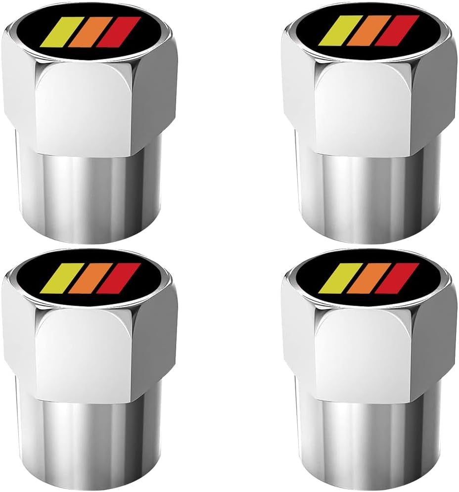 4Pack Aluminum Alloy Car Tire Valve Stem Caps Cover Fit for Toyota Tacoma 4Runner Tundra Rav4 Highlander Accessories for Men Women