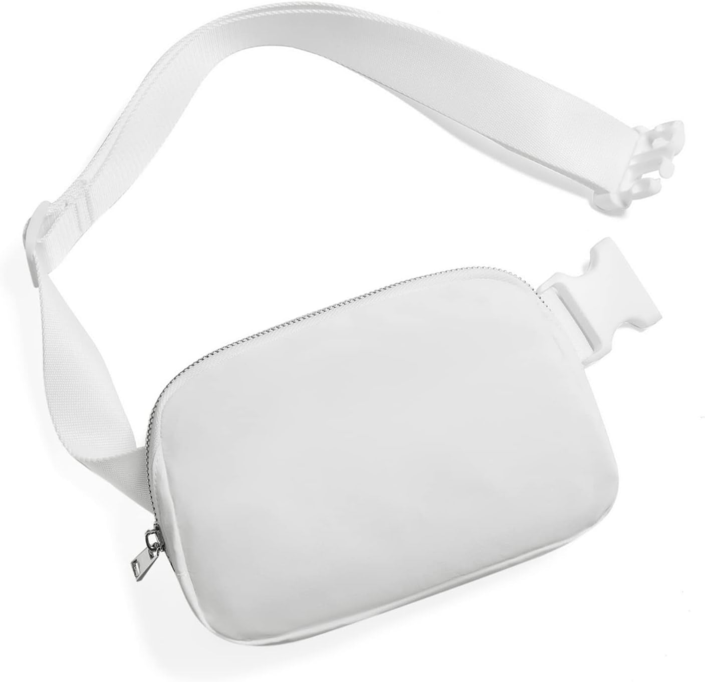 Belt Bag Fanny Pack Crossbody Bags with Initial Letter Patch Cute Stuff Birthday Gifts for Teenager Girls Cool Stuff for Teens Trendy Preppy Stuff for Teen Girls (Beige-A)