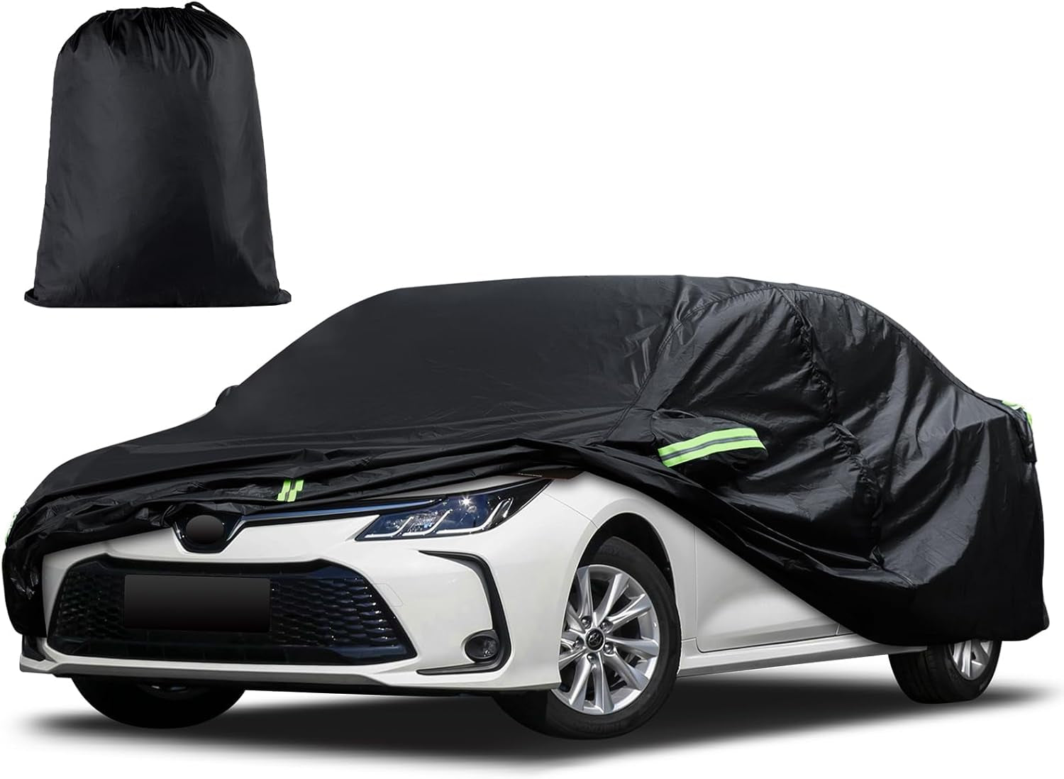 Car Cover Custom Fit for Honda CRV 1997-2025, Toyota RAV4 1996-2025, Waterproof All Weather for Automobiles Full Exterior Cover Rain Sun Snow Protector with Door Zipper