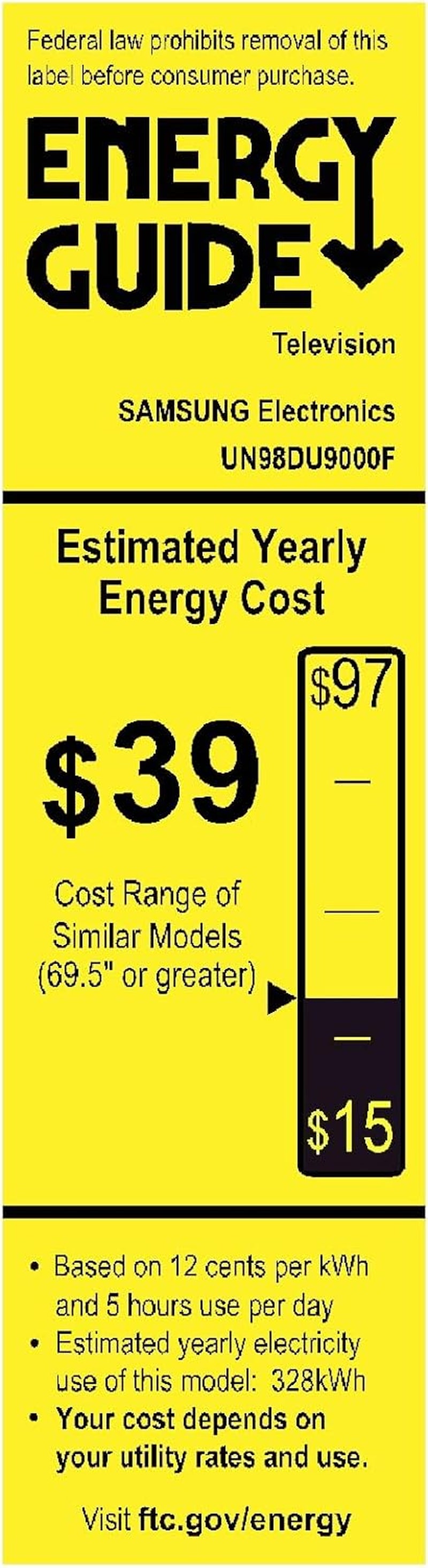 98-Inch Class 4K Crystal UHD DU9000 Series HDR Smart TV, Object Tracking Sound Lite, Motion Xcelerator 120Hz, Supersize Picture Enhancer, Mega Contrast, Alexa Built-In (UN98DU9000, 2024 Model)