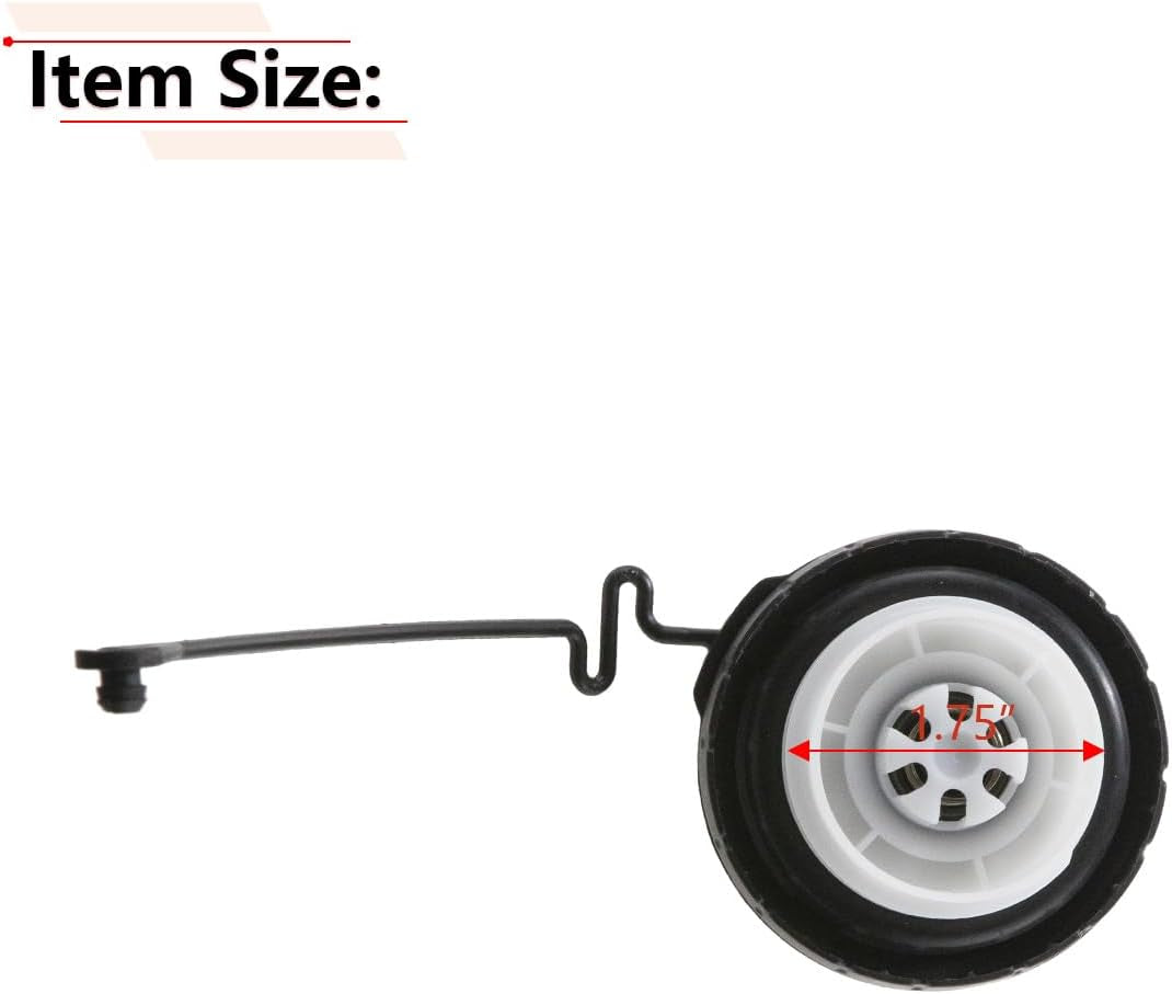 Fuel Gas Cap Compatible with Toyota Camry 4Runner Avalon Corolla Highlander Sienna Tacoma Tundra FJ Land Cruiser Matrix Rav4 Sequoia Yaris, for Lexus ES350 GS350 GS460 LX470, for 77300-06040