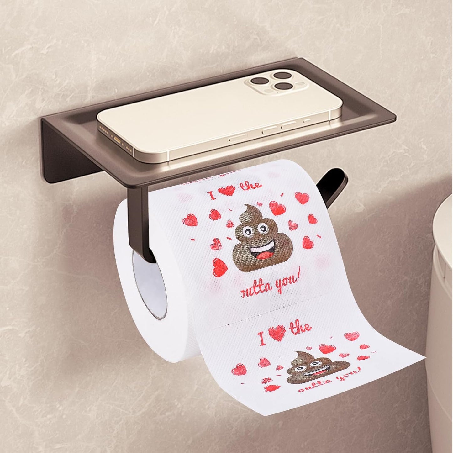 Valentines Day Gifts for Him Her, Romantic Novelty Gifts Toilet Paper, Funny Gag Gifts for Adults Men Women Boyfriend Girlfriend, Valentines Day Decor/Decorations for Party Supplies Valentine'S Day