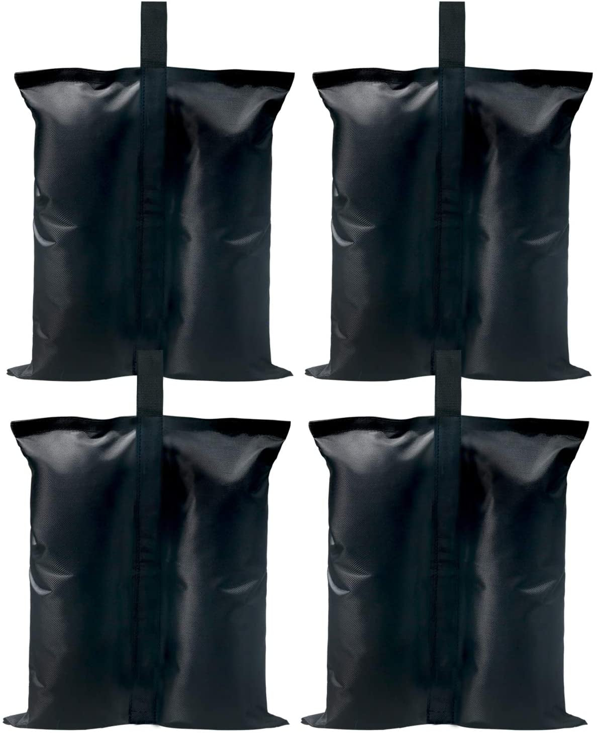 Canopy Weights 120 LBS Gazebo Tent Sand Bags,4Pcs-Pack (Black)