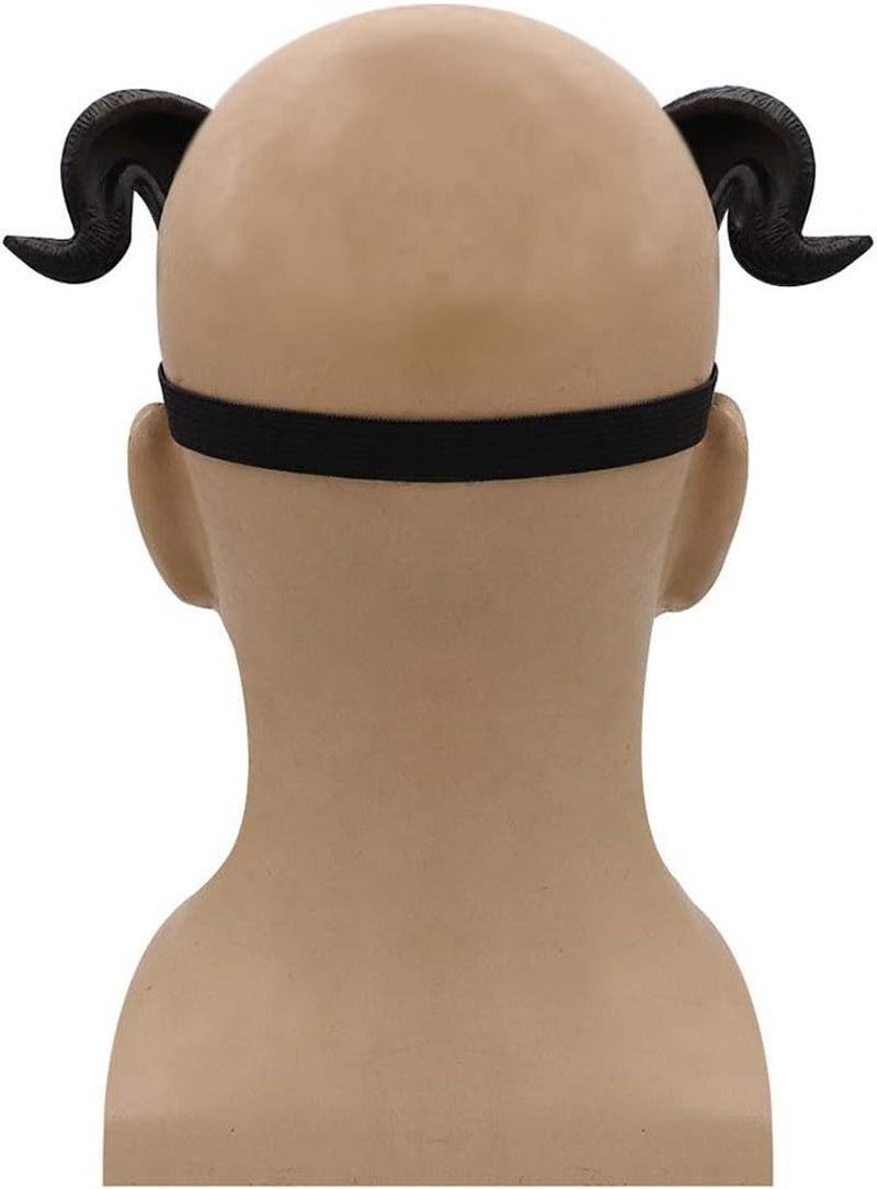 Halloween Devil Mask Ghost Half Face Mask Scary Mask Halloween Party Props Halloween Cosplay Costume Festival Masquerade Mask