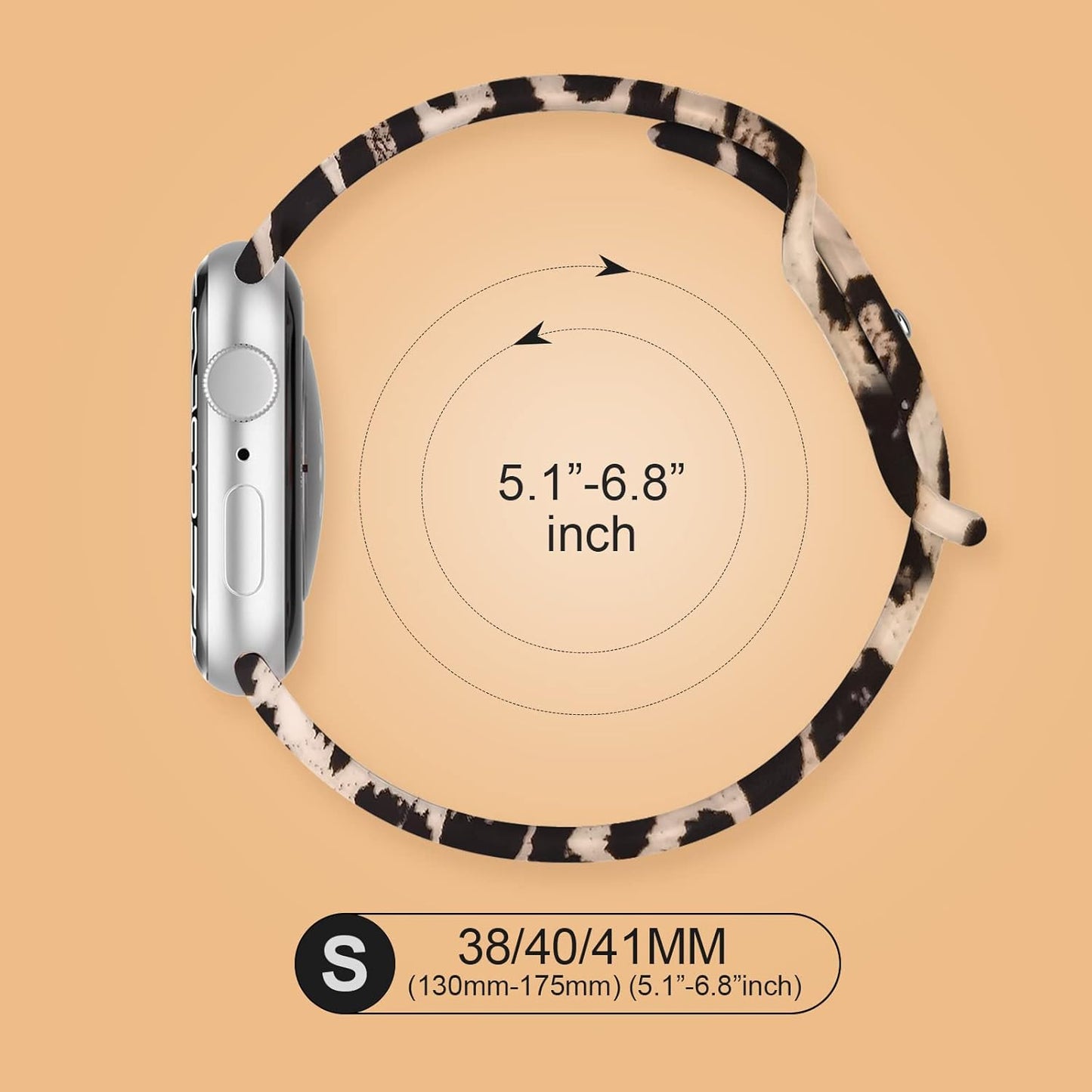 Compatible with Kids Apple Watch Band 38Mm 40Mm 41Mm for Boys Girls, Cute Double-Sided Pattern Printed Strap Compatible with Iwatch Series 10/9/Ultra/8/7/6/5/4/3/2/1/Se