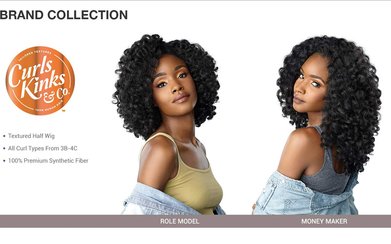 Half Wig Instant Weave Curls Kinks N Co Money Maker (1)