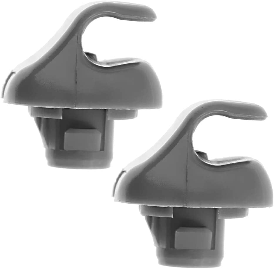 Interior Sun Visor Clips Sunvisor Retainer Clips Sunvisor Clip Replacement for Honda Civic CR-V Acura TSX RSX Replace#74437, 88217S04003ZA, 88217-S04-003ZA (2Pcs)