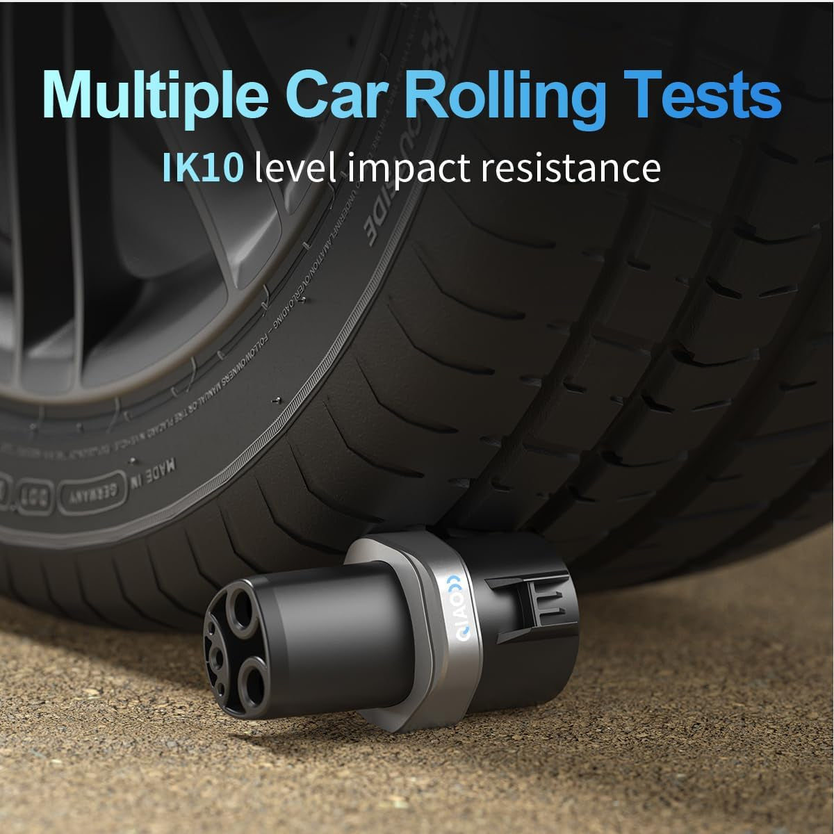 J1772 to Tesla Charger Adapter, Max 80A 280V Fast Charging for Tesla Model 3/Y/X/S, Chargers Connecting Seamlessly to SAE J1772 Charging Stations & Tesla Cars,Plug and Play