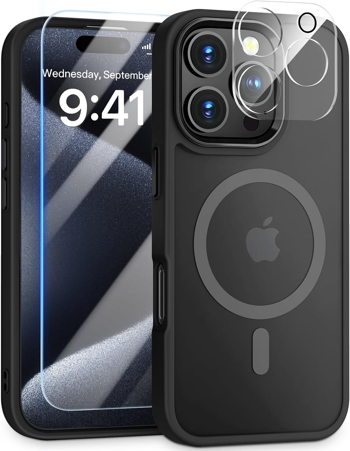 Magnetic for Iphone 16E Case 2025 [Anti-Yellowing] [12FT Military Drop Protection] [Fit for Magnetic Accessories] Sleek Anti-Scratch Case for Iphone 16E, 6.1-Inch, Clear