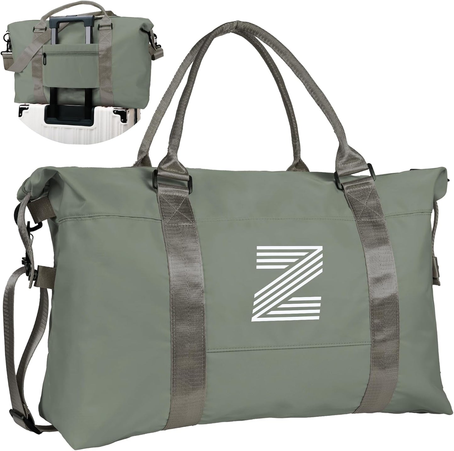 Gifts for Girls - 5 6 7 8 9 10 11 12 13 14 15 16 18 Year Old, Initial Travel Duffel Bag, Girl Personalized Bags, Kids Sports Bag, Monogram Overnight Bag for Kid, Gift for Friend (Letter B)