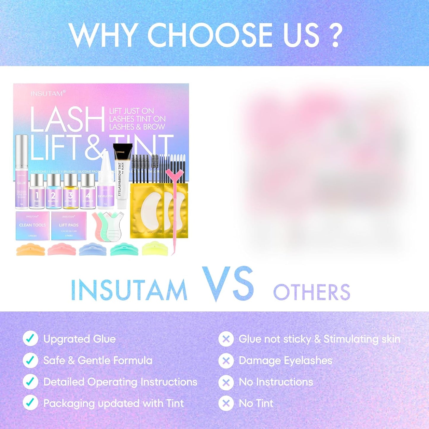 Lash Lift Kit at Home Salon: Eyelash Lift Kit for Beginner