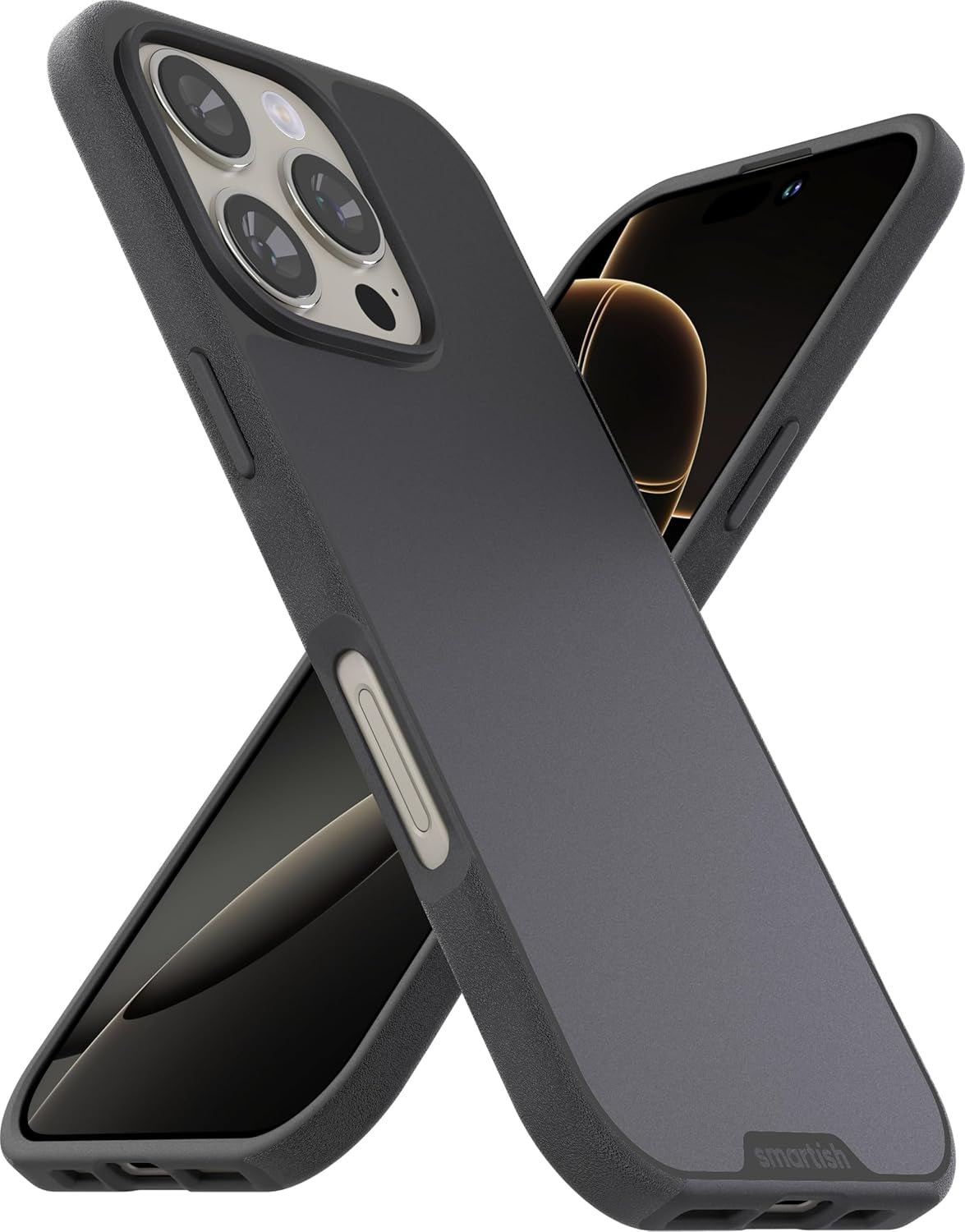 ® Iphone 16E Magsafe Case - Gripmunk Magnetic Slim Case [Lightweight + Protective] Thin Grip Cover with Microfiber Lining for Apple Iphone 16E 2025 - Black Tie Affair