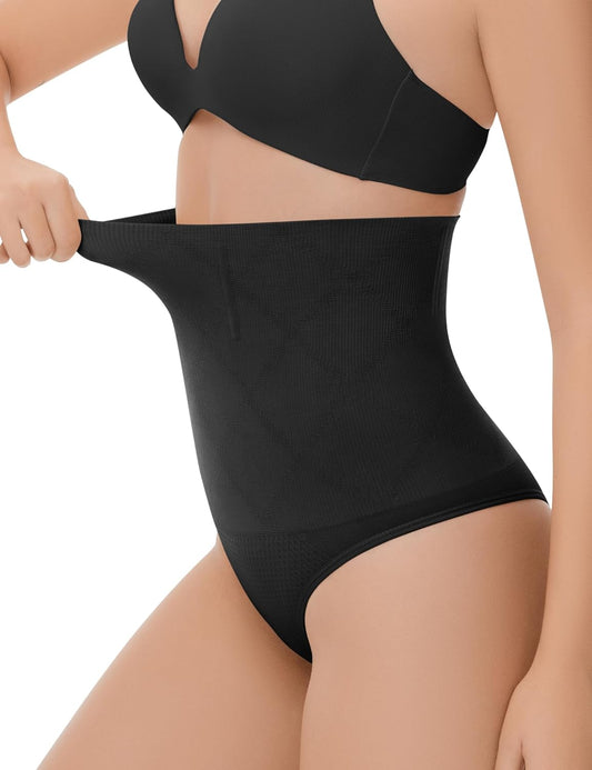 Thong Shapewear Tummy Control, High Waist Women'S Shapewear Underwear and Spanks
